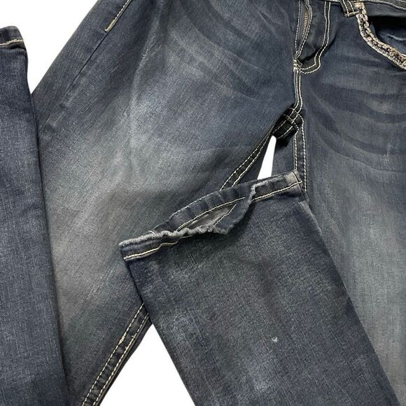 Sexy Couture Ladie’s Western/Cowgirl Pocket Bling Bootcut Jeans - Picture 5 of 13